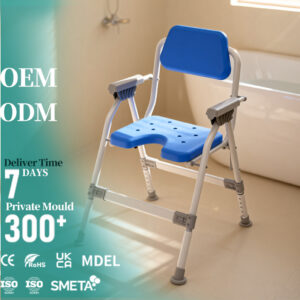 Widened Safety Shower Chair With Durable Foam Cushion