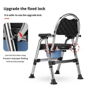 Elderly Safety Toilet With Aluminum Frame