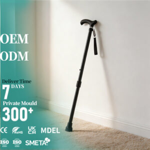 Carbon Fiber Adjustable Height Walking Cane For Seniors