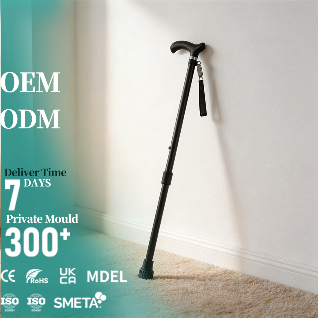 Carbon Fiber Adjustable Height Walking Cane For Seniors