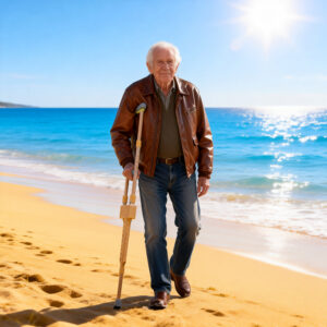 Durable Aluminum Axillary Crutches For Enhanced Stability