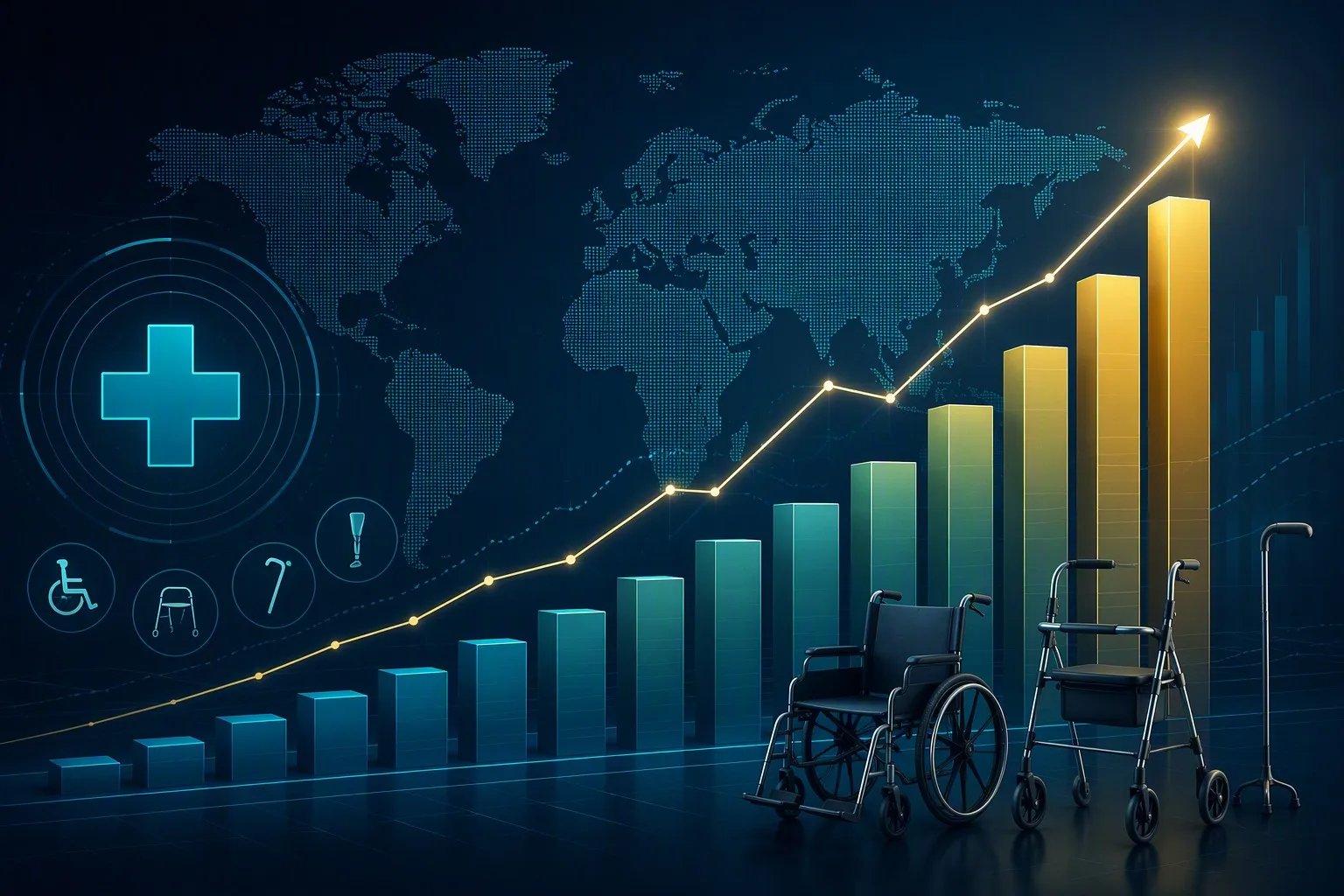 Mobility aids market projected to reach 12.5 billion by 2028