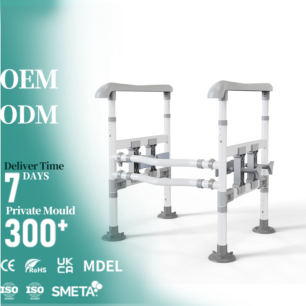 Secure Toilet Handrails For Senior Safety