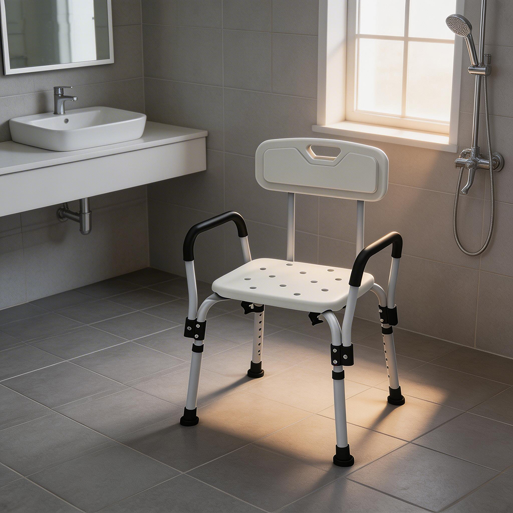Safe Folding Bath Chair For Women And Men