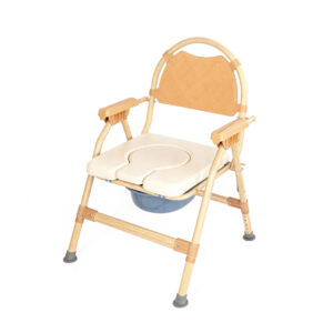 Adjustable Height All In One Commode Chair