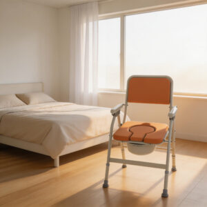 300lbs Load Bearing Commode Chair