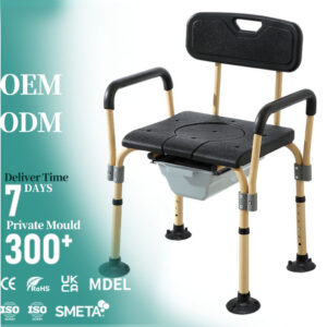 Antislip Bedside Commode