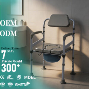Adjustable Height Toilet Chair
