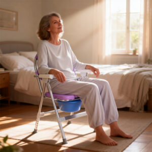 Soft Pads Commode Chair