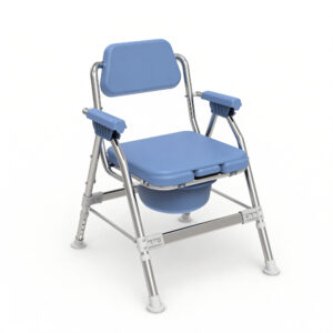 Drop Arm Commode Chair