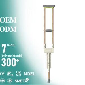 Small Package Lightweight Carbon Fiber Crutches