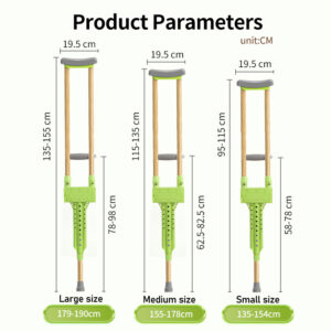 Adjustable Height Crutches For Adults