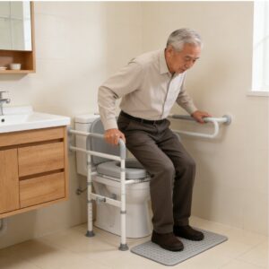 Toilet Safety Rails Anti Slip