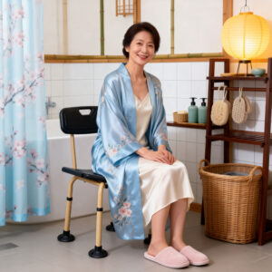 Elderly Flip Back Shower Chair