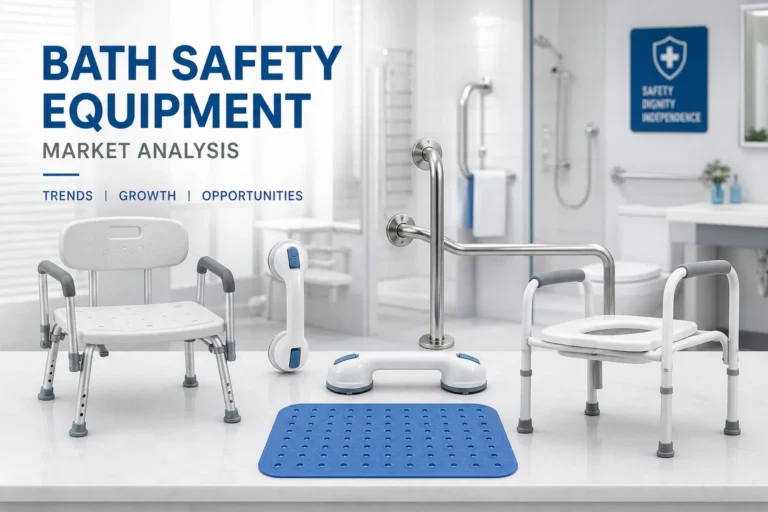Bath safety equipment product range for market analysis