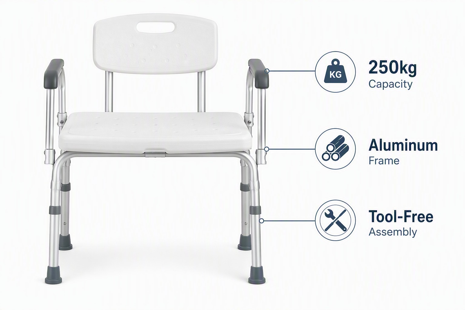 Bariatric Shower Chair Showcase - JiNDA Health Care